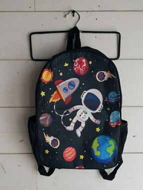 Astronaut Space Themed Backpack 16"  -  Big Kid